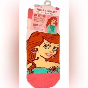 Disney Kids Short Socks, The Little Mermaid Ariel